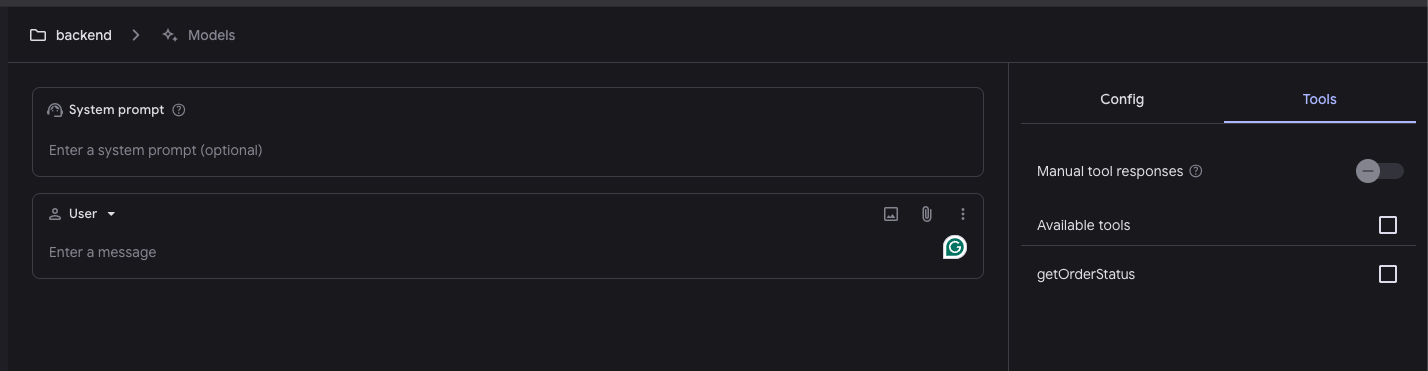 Tools - getOrderStatus