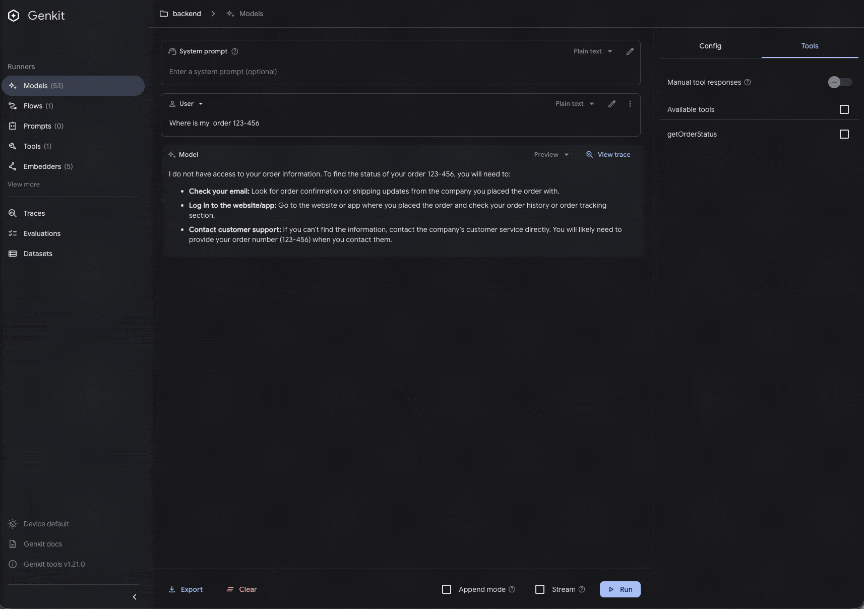 Where is my order 123-456 - now with getOrderStatus enabled
