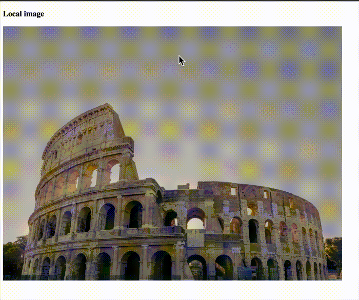 Lazy loading local images with placeholders