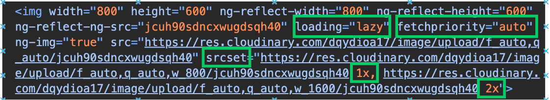 The scrset attribute is added by default for remote images with candidate images for different device densities