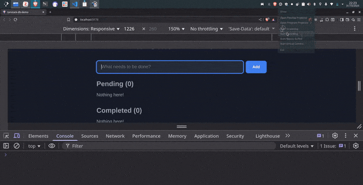 The UI doesn’t wait for the 1 second delay The UI doesn’t wait for the 1 second delay