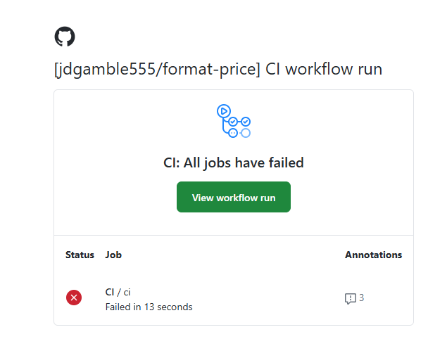 commit fail email