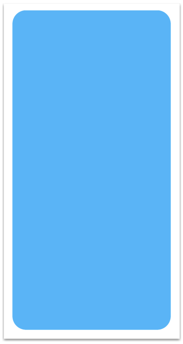 First block design - blue background