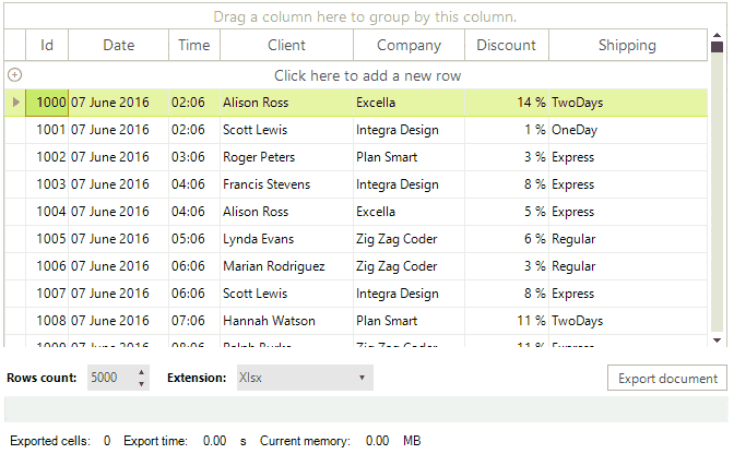 grid export grid export