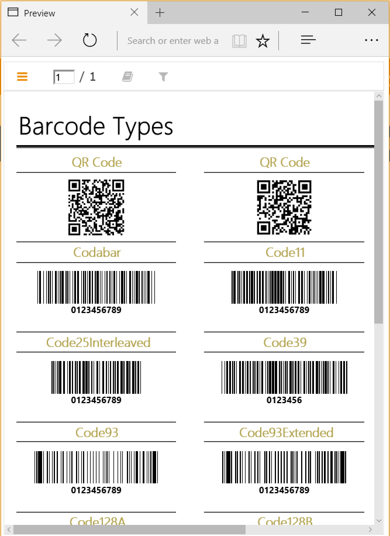BarcodeReportMobile BarcodeReportMobile