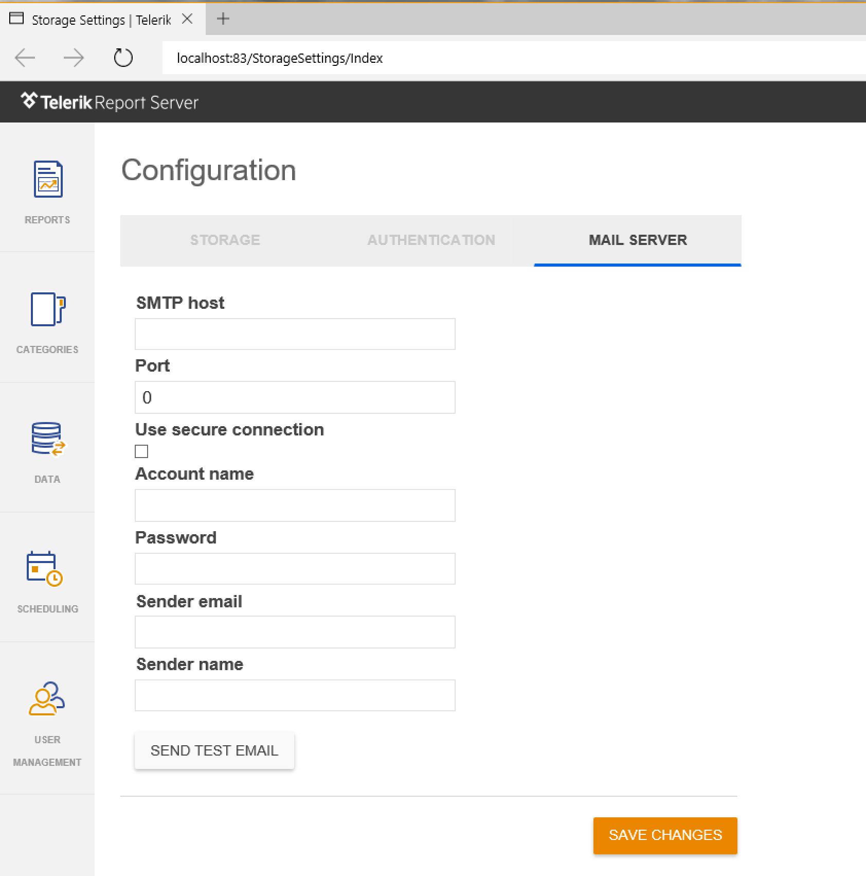 MailConfig MailConfig