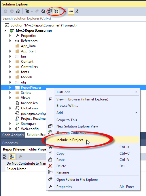 mvc5rptconsumer_includeinproject Include Files In Project