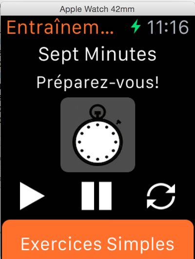 Application exercice apple online watch