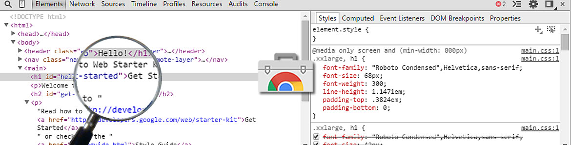 chrome for mac view source