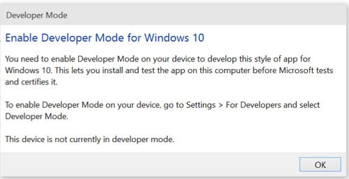 enabledevmode