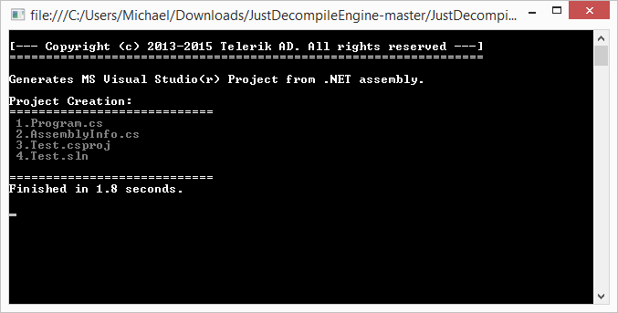 Console Window