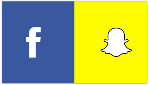 facebook vs snapchat