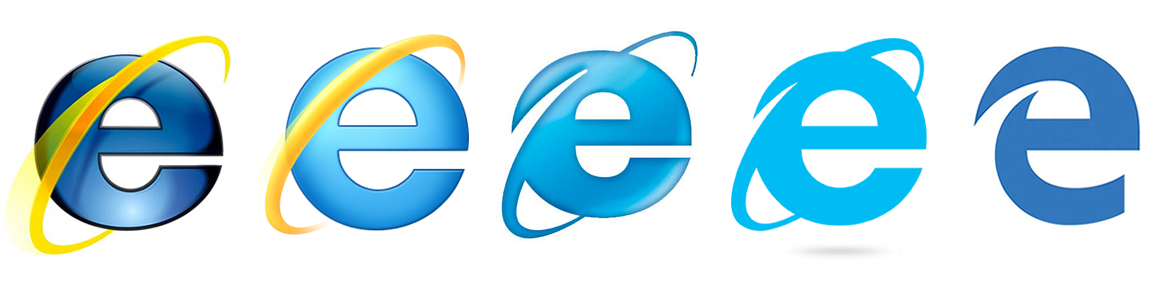 microsoft edge vs ie logo