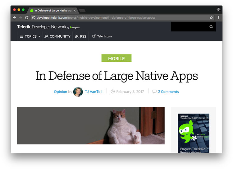 large apps