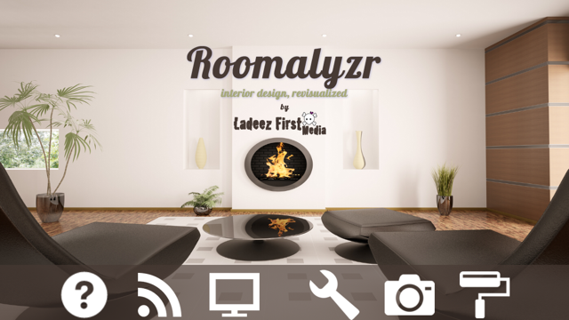 The current Roomalyzr's interface