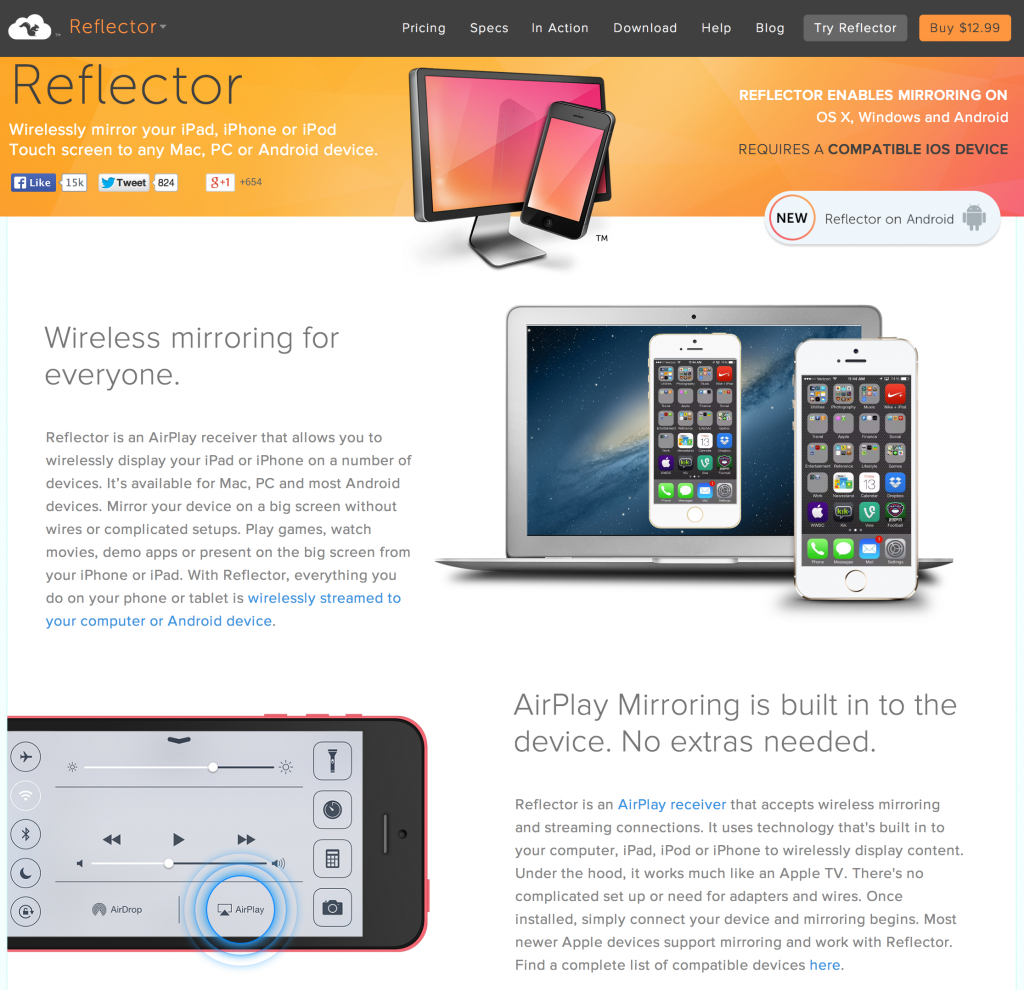 ReflectorWebsite