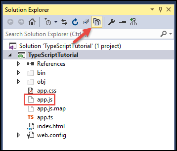 SolutionExplorerTypeScriptAllFiles