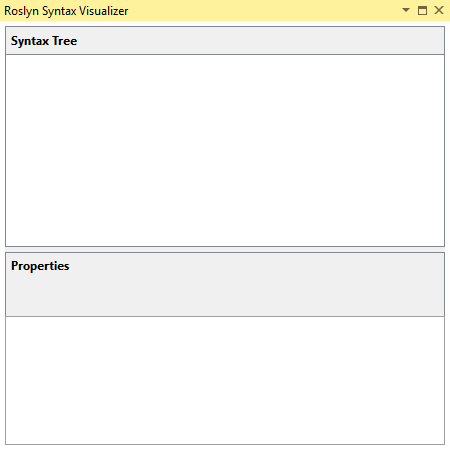 Visual Studio Output