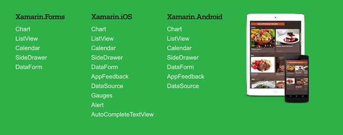 UI for Xamarin Breakdown