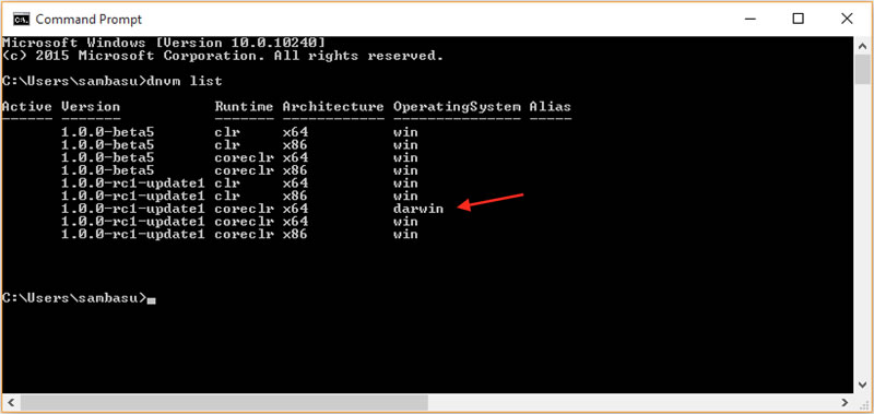 UpdatedWinDNXListCommand