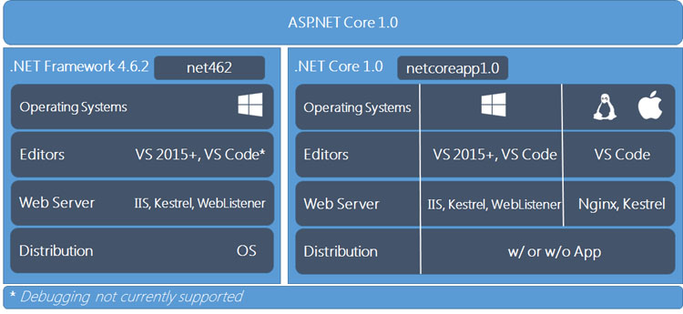 ASP.NET upgrade paths