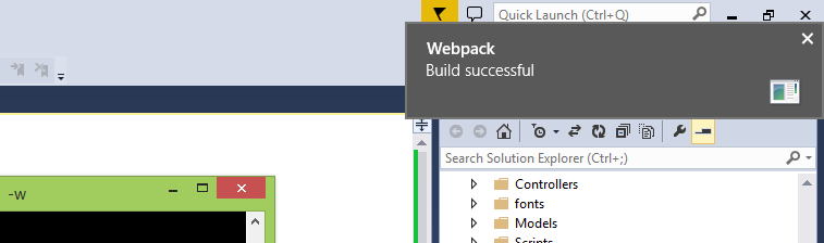 how to run webpack command in windows