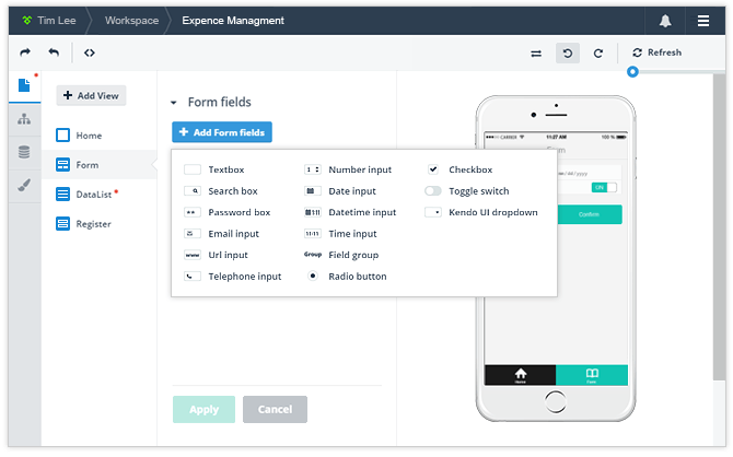 Screen Builder