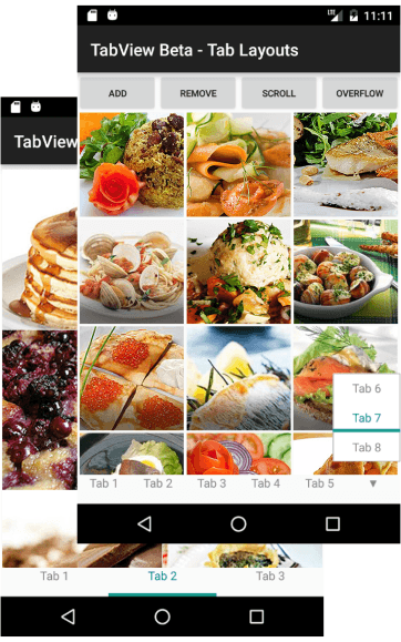 TabView - Android