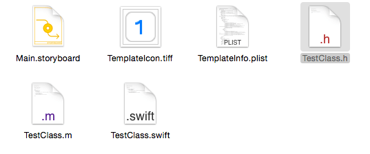 project-template-files