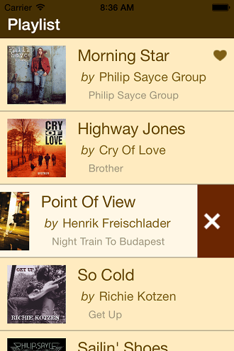 ListView for Xamarin.Forms.iOS Del
