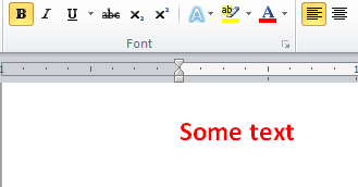 MS Word original content