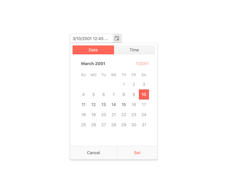 Kendo UI for Angular DateTimePicker - Date and Time Ranges