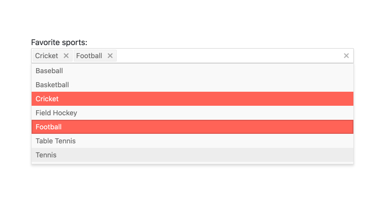 Angular MultiSelect Component