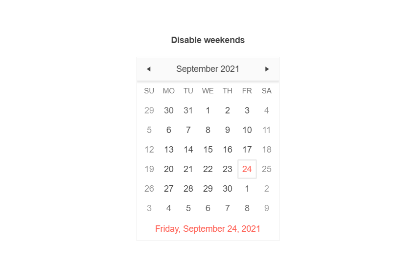 calendar-disable-dates