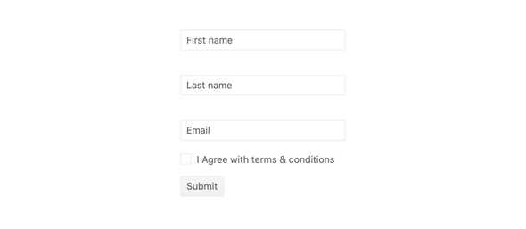 Forms Support - Vue Checkbox 