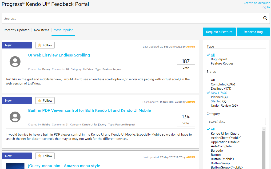001-new-feedback-portal Feedback Portal