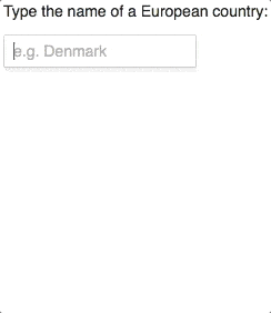 004-react-autocomplete React Autocomplete