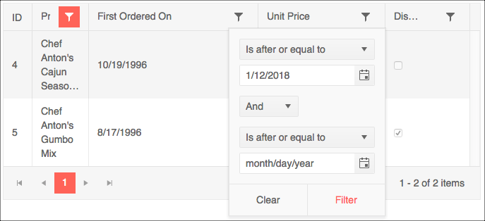 005-filter-menu Filtering