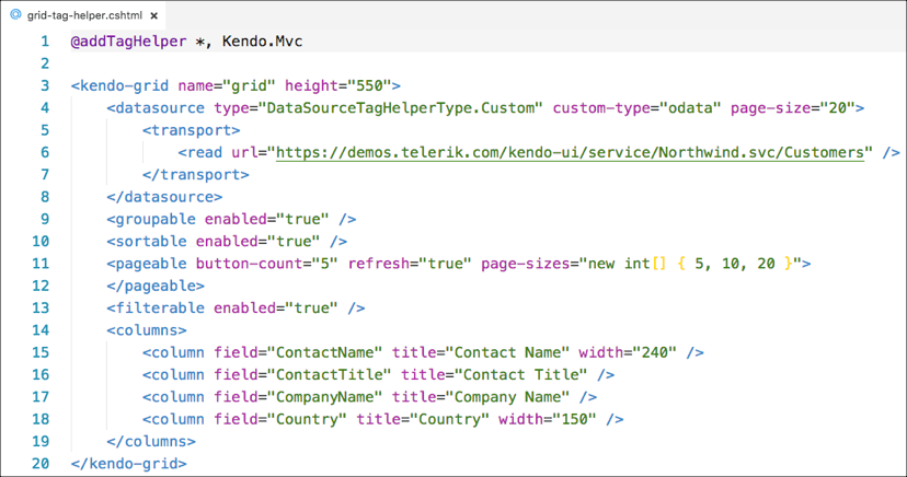 008-grid-tag-helper Tag Helper