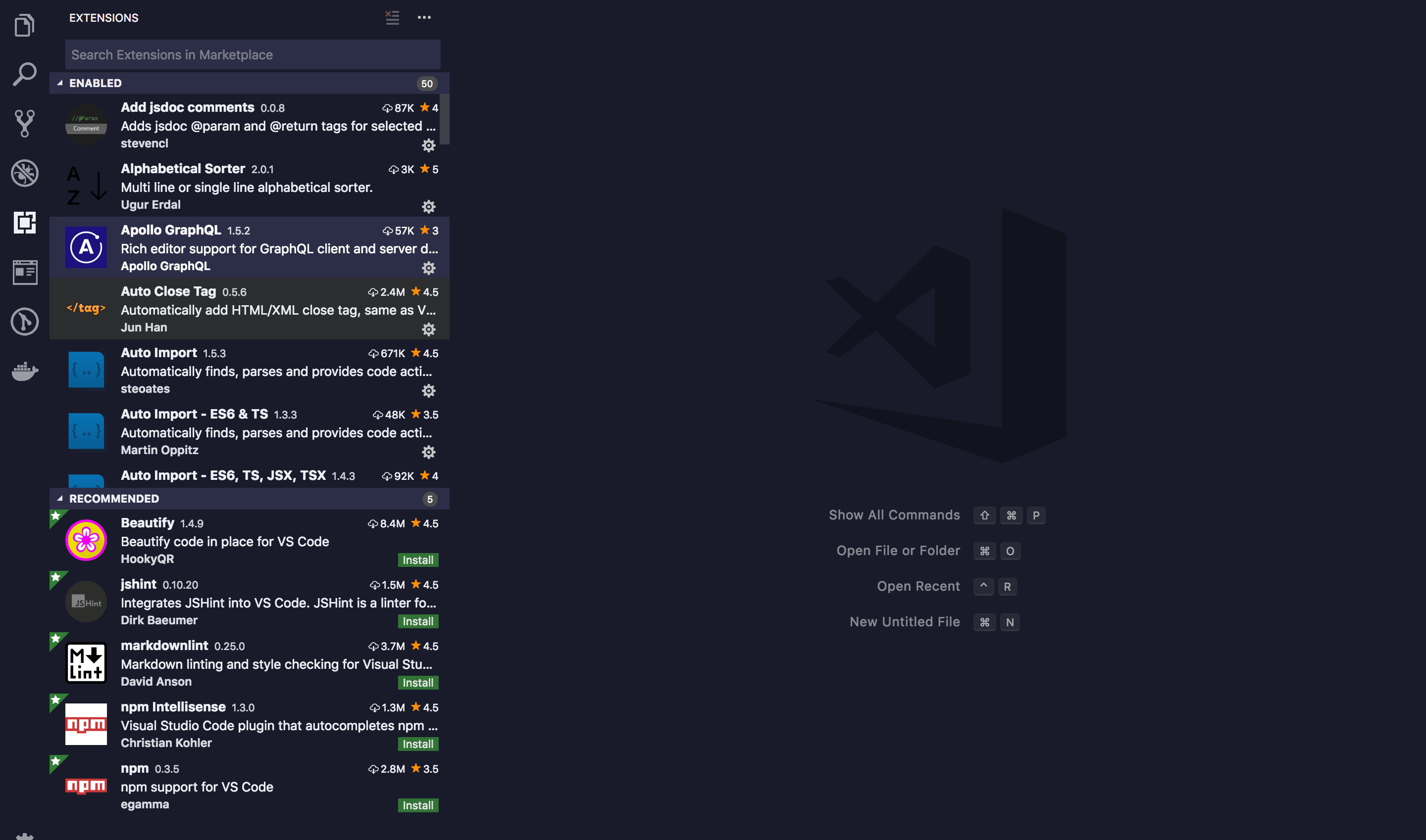 Top 15 Visual Studio Code Extensions in 2019