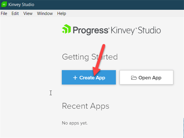 Create Sample Kinvey App