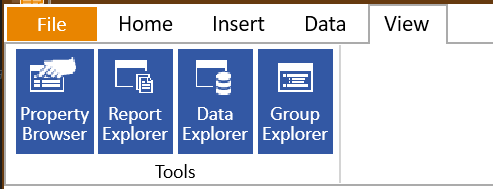 The Standalone Designer View Tab
