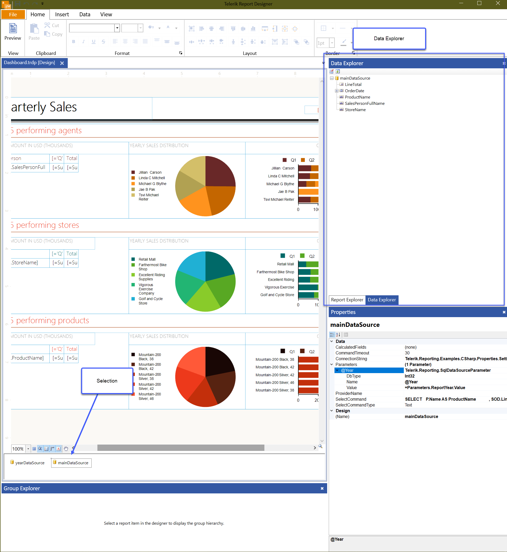 The Standalone Designer Data Explorer UI
