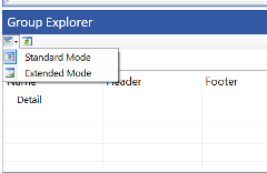 Group Explorer View Mode