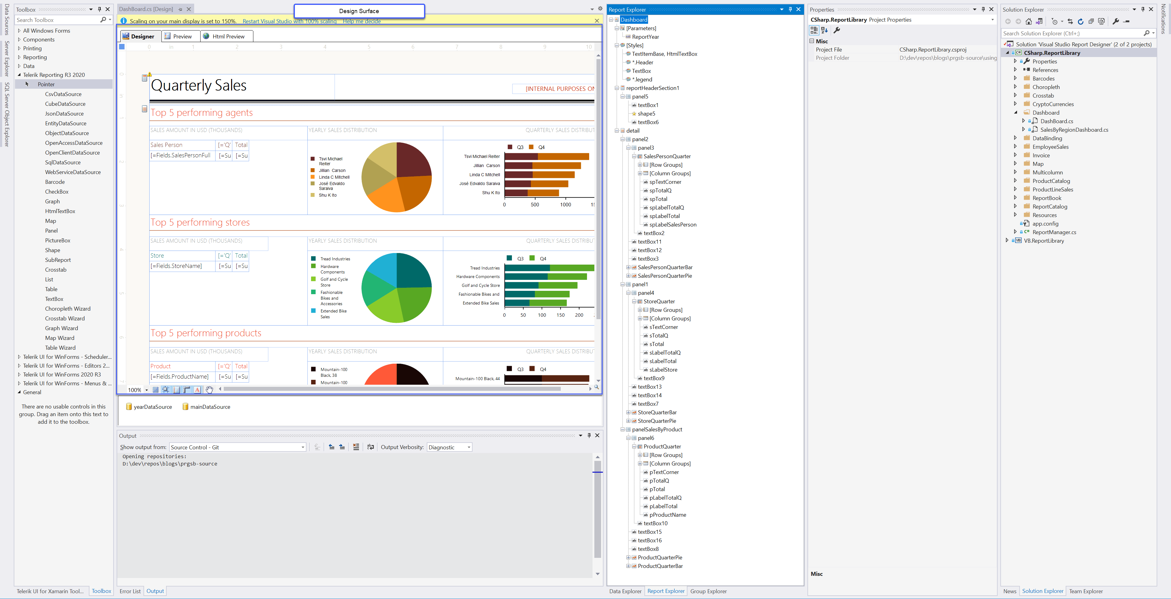 Visual Studio Design Surface UI