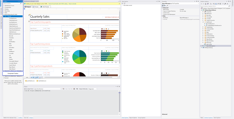 Visual Studio Designer Toolbox