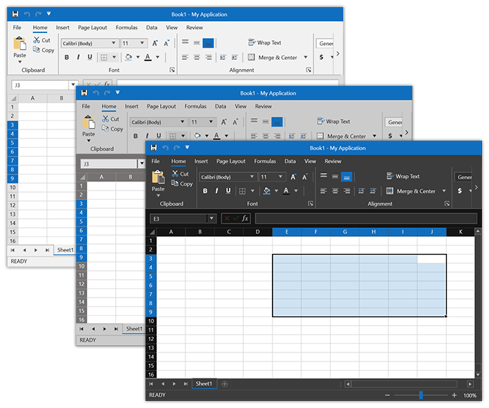 Office2019 Spreadsheet Variations