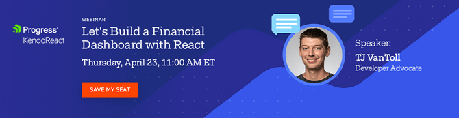 Dashboard-App-Webinar-Invite-TJ Build a Dashboard App with React Webinar with TJ VanToll