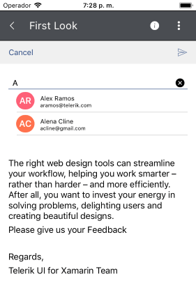 AutoCompleteView Suggestions AutoCompleteView Suggestions