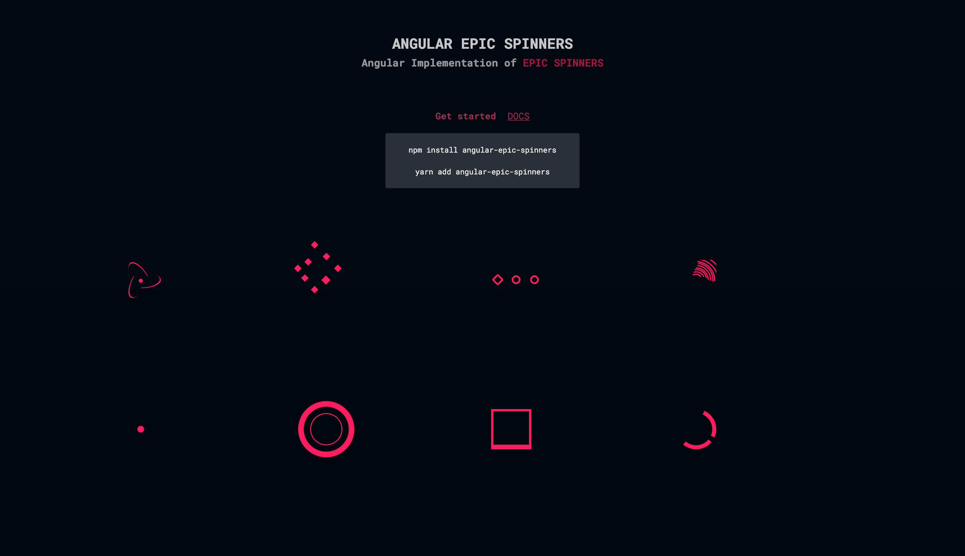 angular-epic-spinners angular-epic-spinners